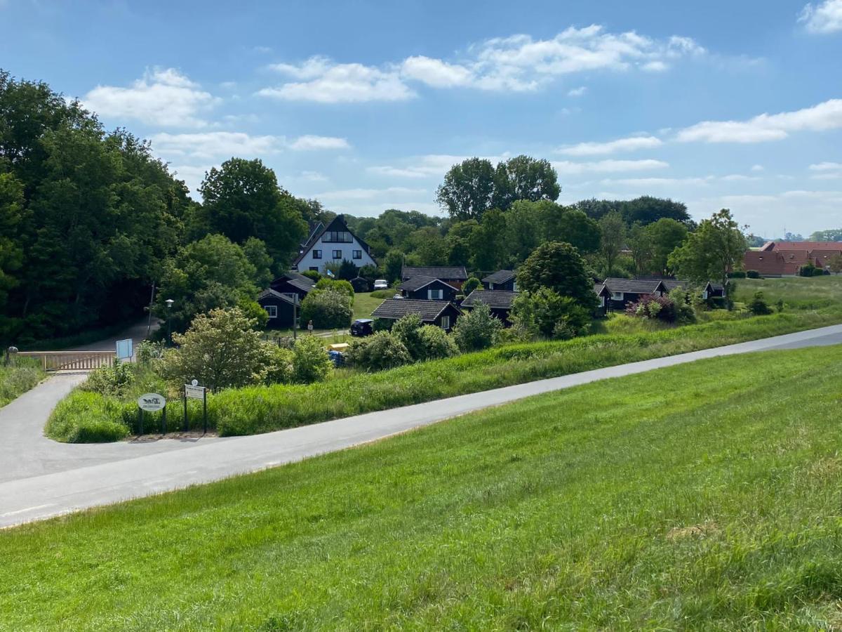 Ferienhaus Wieden Am Deich Wurster Nordseekuste Exterior foto